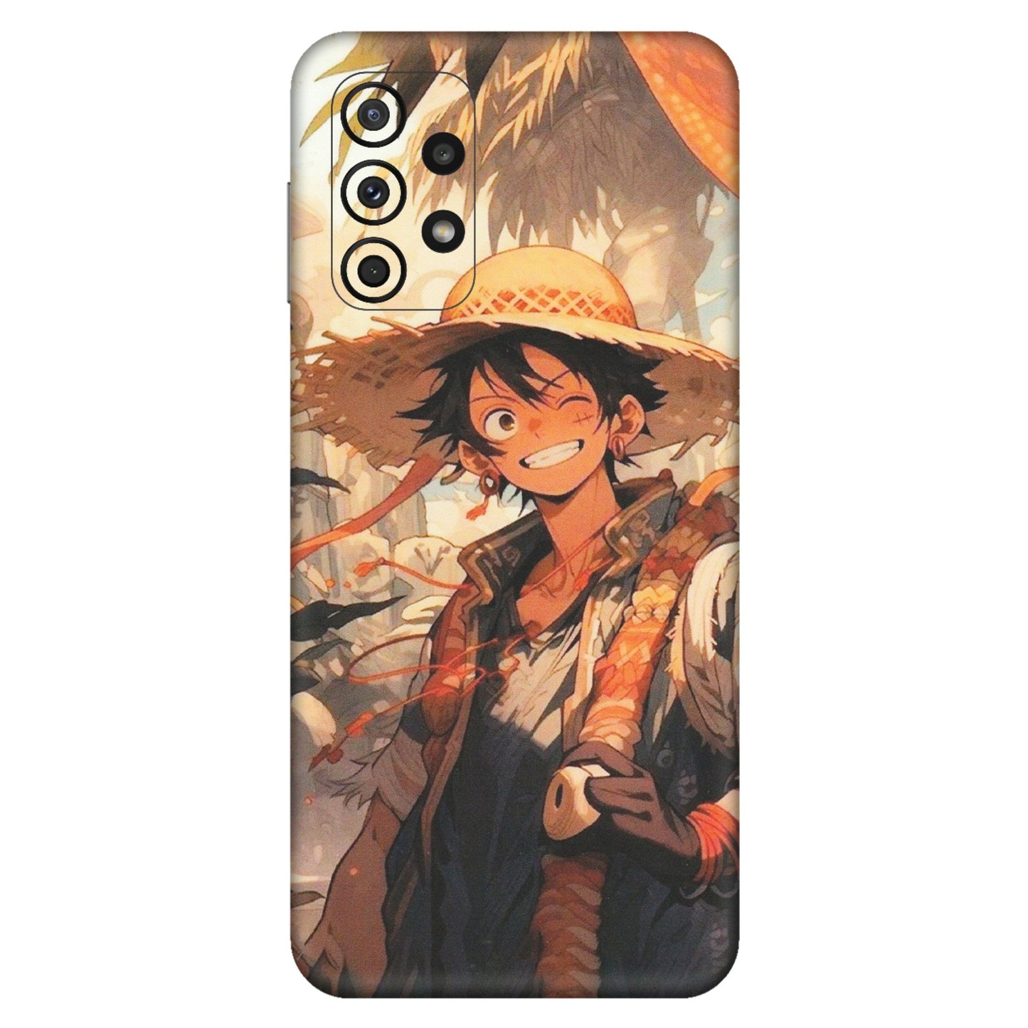 Samsung A/S Series Phone Skins (All Models) - Anime Character Smile - Matte Finish (M-33) Samsung Galaxy A23 (5G)
