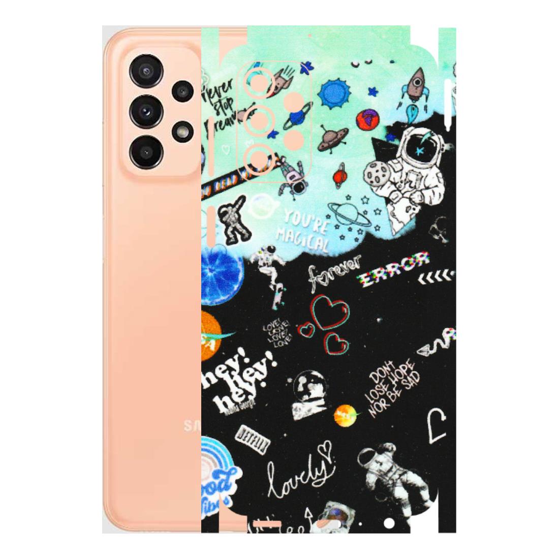 Samsung A/S Series Phone Skins (All Models) - Living In A Space Dream - Matte Finish (M-46) Samsung Galaxy A23 (5G)
