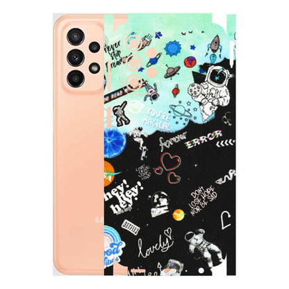 Samsung A/S Series Phone Skins (All Models) - Living In A Space Dream - Matte Finish (M-46) Samsung Galaxy A23 (5G)