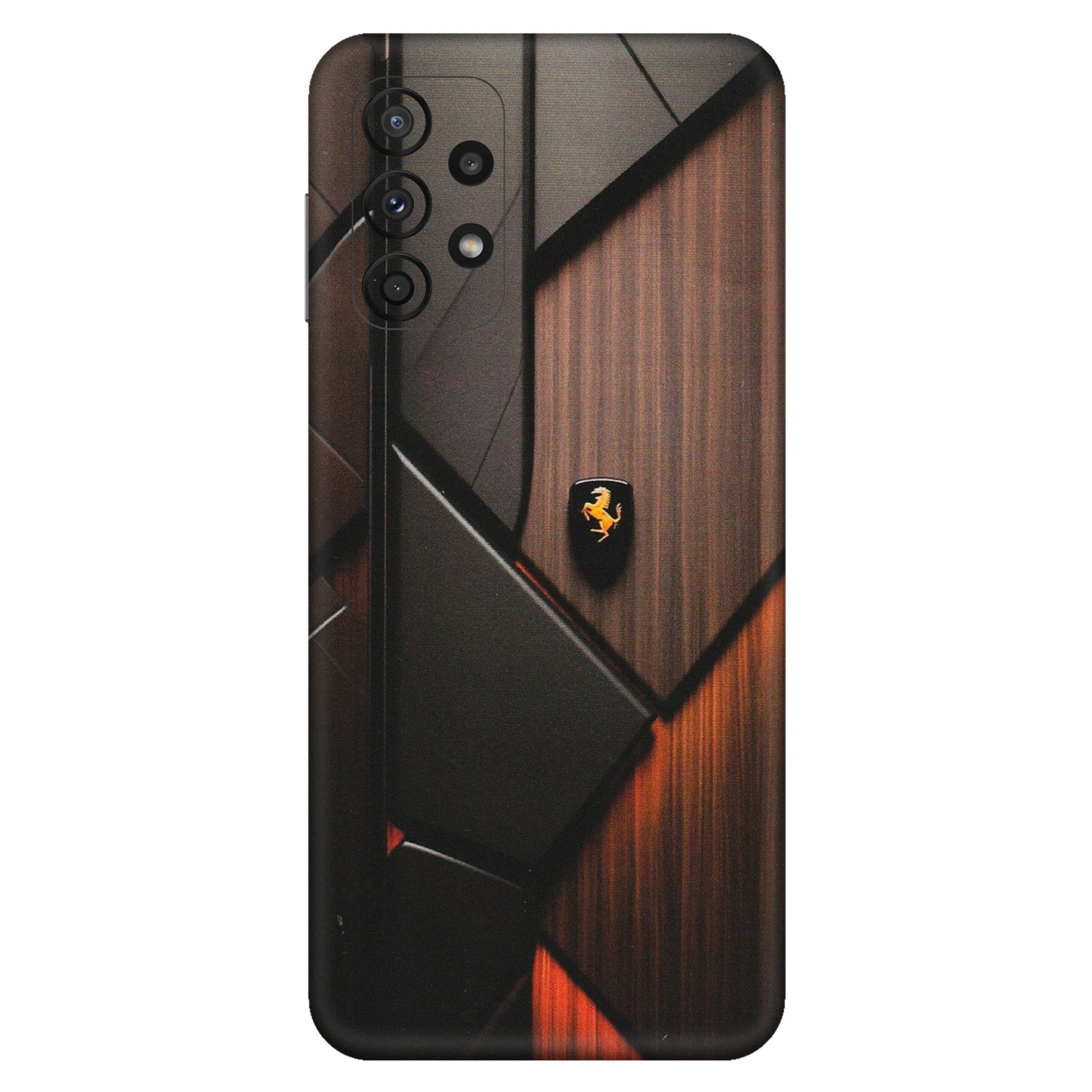 Samsung A/S Series Phone Skins (All Models) - Lambo Beauty Wood Pattern Sober - Matte Finish (M-51) Samsung Galaxy A23 (5G)