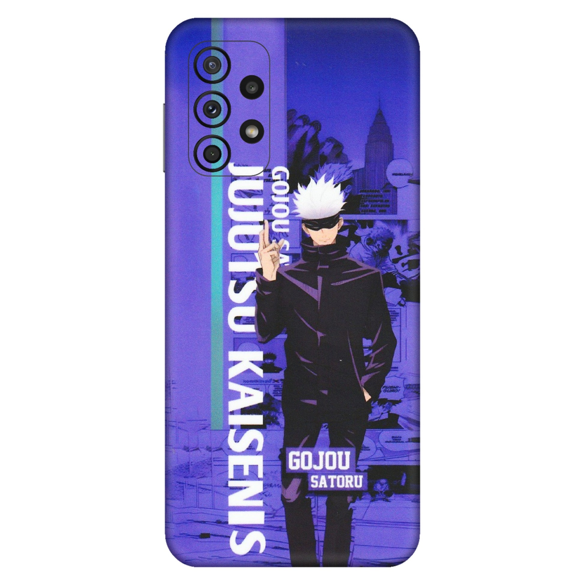Samsung A/S Series Phone Skins (All Models) - Jujutsu Kaisen Gojo - Matte Finish (M-05) Samsung Galaxy A23 (5G)