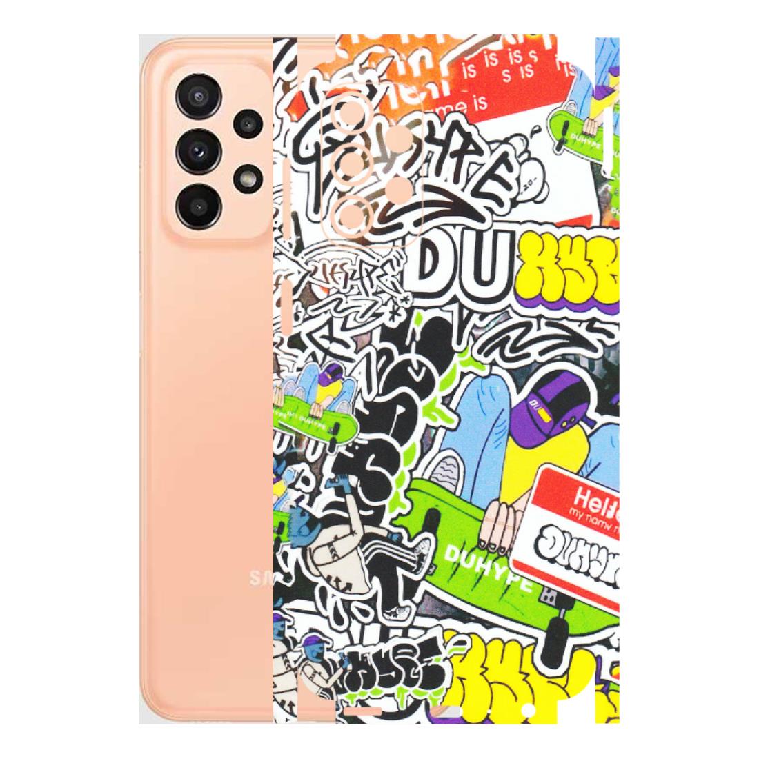 Samsung A/S Series Phone Skins (All Models) - Dope Graffiti - Matte Finish (M-61) Samsung Galaxy A23 (5G)