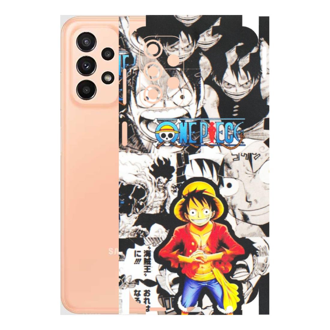 Samsung A/S Series Phone Skins (All Models) - One Piece B&W - Matte Finish (M-63) Samsung Galaxy A23 (5G)
