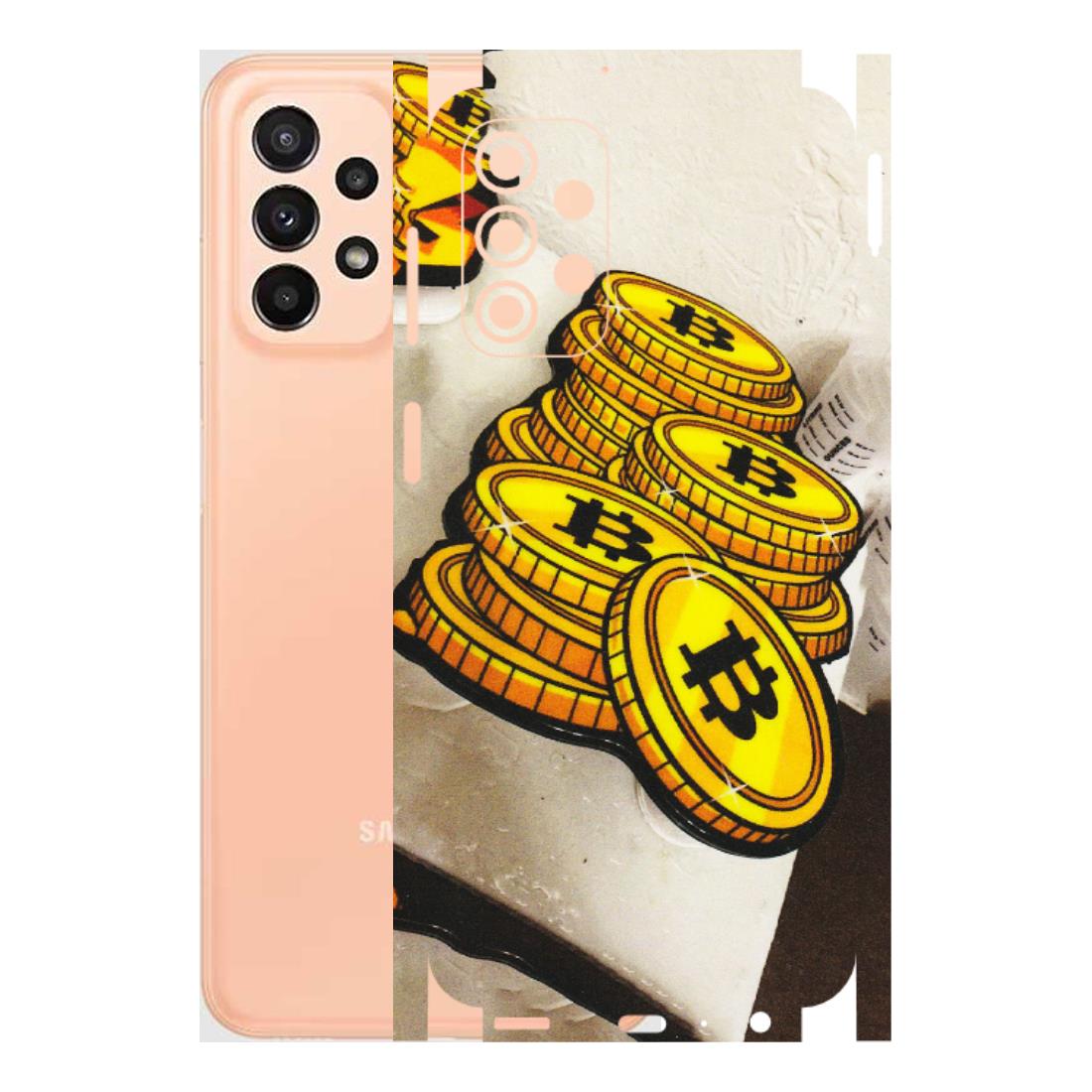 Samsung A/S Series Phone Skins (All Models) - Billionaire Bitcoin Collection - Matte Finish (M-92) Samsung Galaxy A23 (5G)