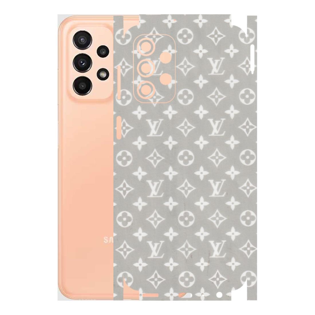 Samsung A/S Series Phone Skins (All Models) - Luxury Brands Logo - Transparent Finish (T-07) Samsung Galaxy A23 (5G)