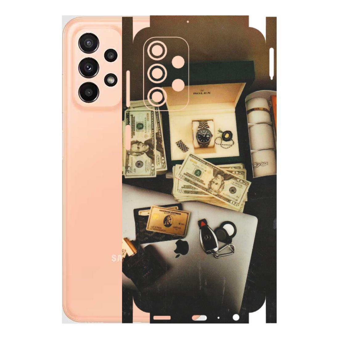 Samsung A/S Series Phone Skins (All Models) - Luxury Lifestyle - Transparent Finish (T-11) Samsung Galaxy A23 (5G)