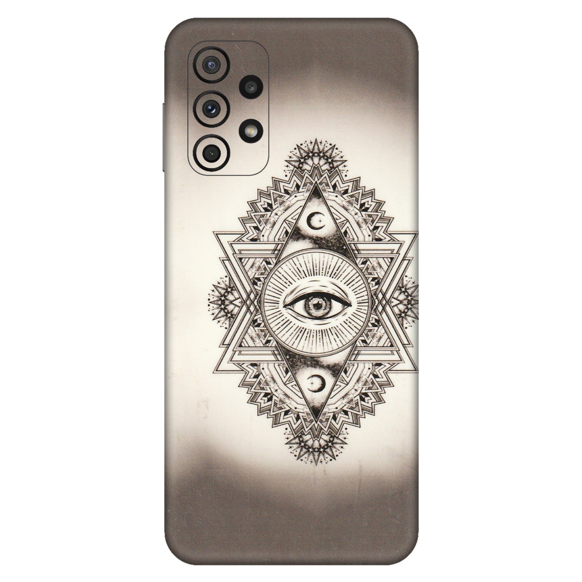 Samsung A/S Series Phone Skins (All Models) - Illuminati Great Eye - Transparent Finish (T-14) Samsung Galaxy A23 (5G)