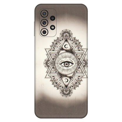 Samsung A/S Series Phone Skins (All Models) - Illuminati Great Eye - Transparent Finish (T-14) Samsung Galaxy A23 (5G)