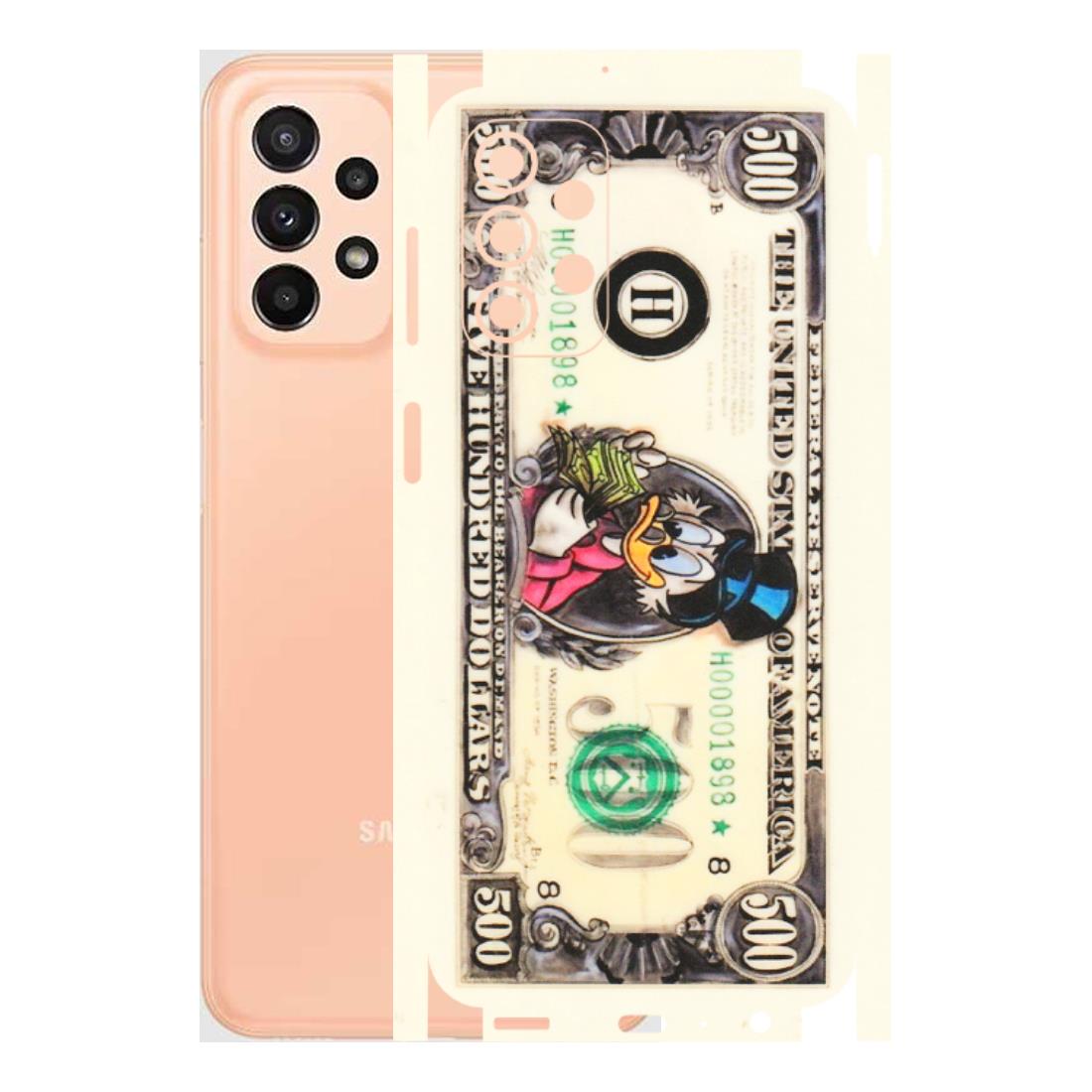 Samsung A/S Series Phone Skins (All Models) - Five Hundred Dollar Duck - Transparent Finish (T-15) Samsung Galaxy A23 (5G)