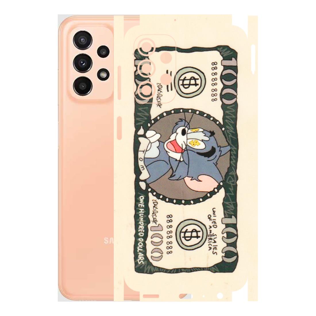 Samsung A/S Series Phone Skins (All Models) - One Hundred Dollar Tom - Transparent Finish (T-16) Samsung Galaxy A23 (5G)