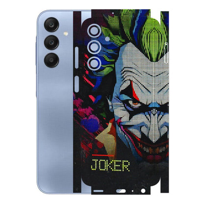 Samsung A/S Series Phone Skins (All Models) - Joker Dot Matrix - 3D Embossed Finish (L-08) Samsung Galaxy A25 (5G)