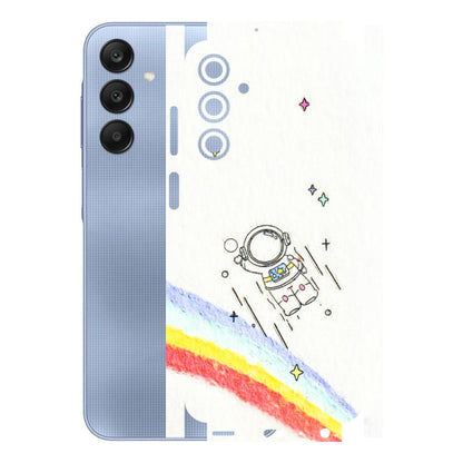 Samsung A/S Series Phone Skins (All Models) - Milkyway Astronaut - 3D Embossed Finish (L-110) Samsung Galaxy A25 (5G)