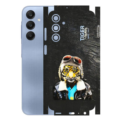 Samsung A/S Series Phone Skins (All Models) - Rider Tiger - 3D Embossed Finish (L-113) Samsung Galaxy A25 (5G)