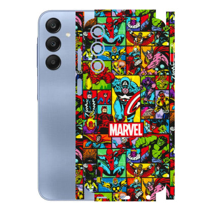 Samsung A/S Series Phone Skins (All Models) - MARVELOUS Comic Characters - 3D Embossed Finish (L-129) Samsung Galaxy A25 (5G)