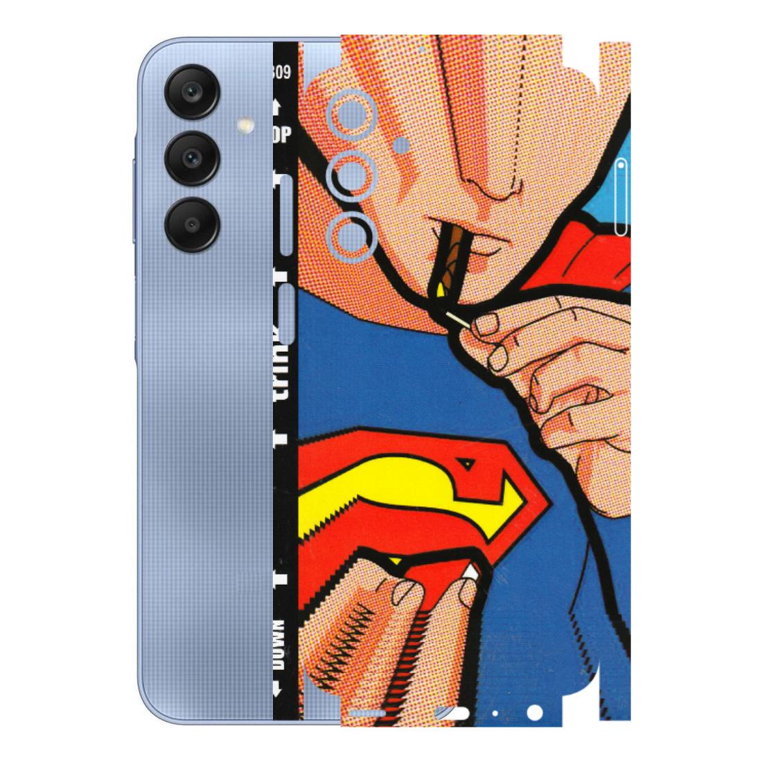 Samsung A/S Series Phone Skins (All Models) - Superman Sutta - 3D Embossed Finish (L-130) Samsung Galaxy A25 (5G)