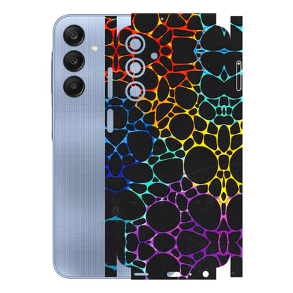 Samsung A/S Series Phone Skins (All Models) - Abstract Art MultiColour - 3D Embossed Finish (L-133) Samsung Galaxy A25 (5G)