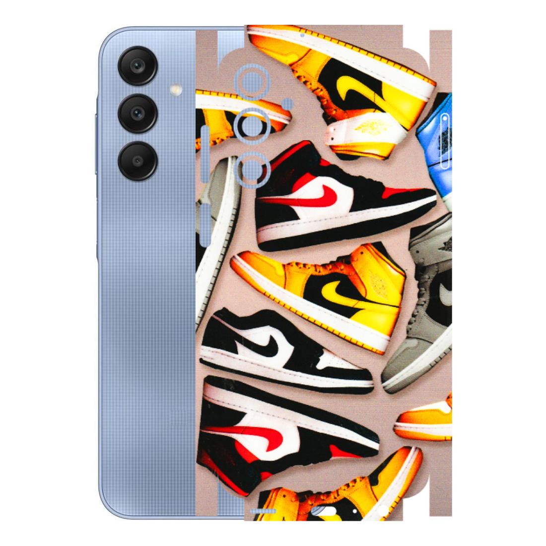 Samsung A/S Series Phone Skins (All Models) - Sneaker Lover - 3D Embossed Finish (L-135) Samsung Galaxy A25 (5G)
