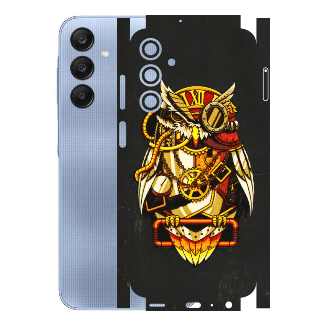 Samsung A/S Series Phone Skins (All Models) - Classy Smart Owl - 3D Embossed Finish (L-144) Samsung Galaxy A25 (5G)