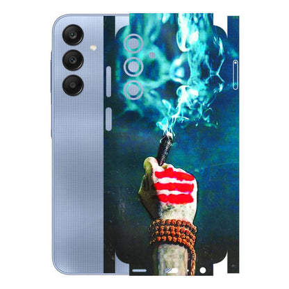 Samsung A/S Series Phone Skins (All Models) - Mahadev Bhakt - 3D Embossed Finish (L-146) Samsung Galaxy A25 (5G)