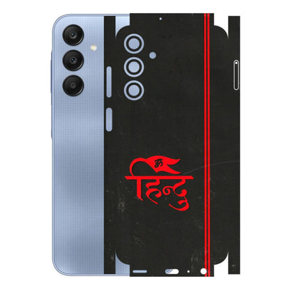 Samsung A/S Series Phone Skins (All Models) - Hindu Black - 3D Embossed Finish (L-153) Samsung Galaxy A25 (5G)