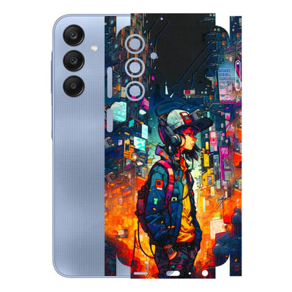 Samsung A/S Series Phone Skins (All Models) - Street Anime Guy - 3D Embossed Finish (L-158) Samsung Galaxy A25 (5G)