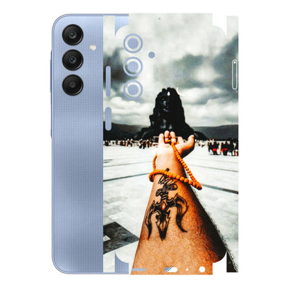 Samsung A/S Series Phone Skins (All Models) - Jai Adiyogi Mahakaal - 3D Embossed Finish (L-164) Samsung Galaxy A25 (5G)