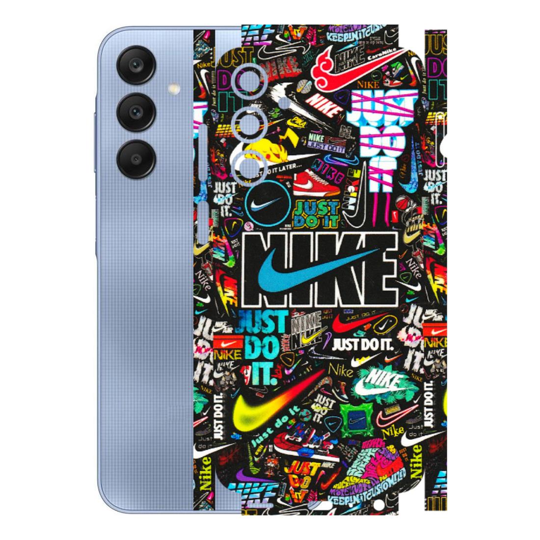 Samsung A/S Series Phone Skins (All Models) - Just Do It Doodles - 3D Embossed Finish (L-166) Samsung Galaxy A25 (5G)