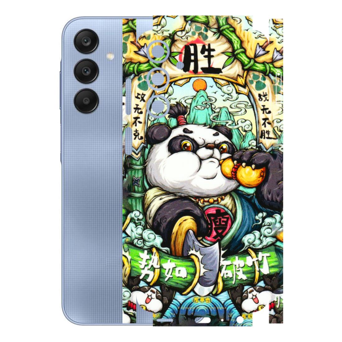 Samsung A/S Series Phone Skins (All Models) - Royal Rich Panda - 3D Embossed Finish (L-170) Samsung Galaxy A25 (5G)