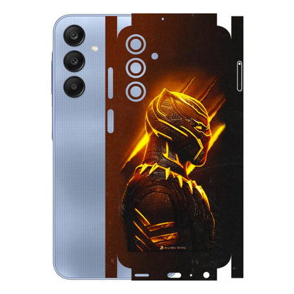 Samsung A/S Series Phone Skins (All Models) - Gold Black Panther - 3D Embossed Finish (L-181) Samsung Galaxy A25 (5G)