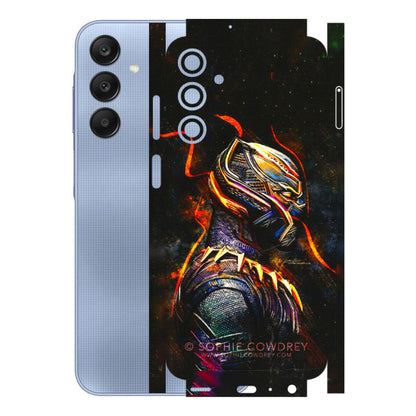 Samsung A/S Series Phone Skins (All Models) - Black Panther - 3D Embossed Finish (L-190) Samsung Galaxy A25 (5G)