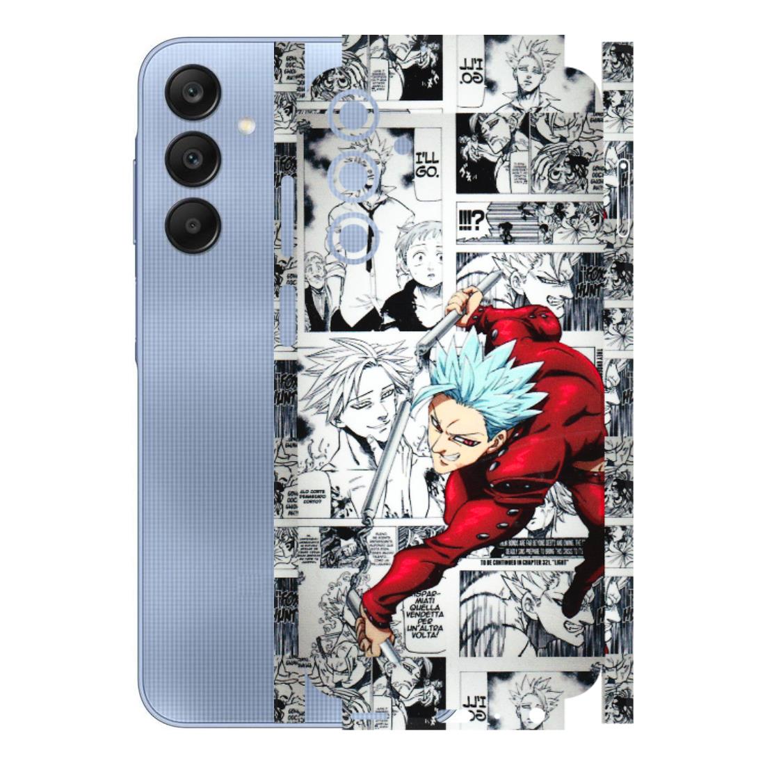 Samsung A/S Series Phone Skins (All Models) - Anime Comic - 3D Embossed Finish (L-192) Samsung Galaxy A25 (5G)
