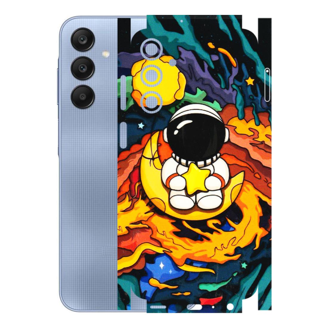 Samsung A/S Series Phone Skins (All Models) - Baby Astronaut - 3D Embossed Finish (L-197) Samsung Galaxy A25 (5G)