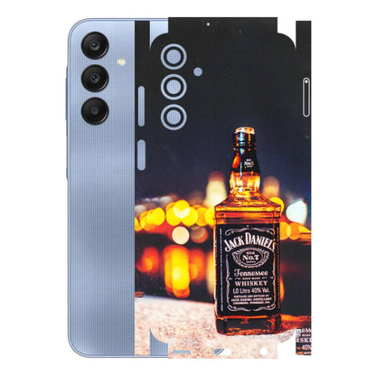 Samsung A/S Series Phone Skins (All Models) - JD Whiskey Bottle - 3D Embossed Finish (L-20) Samsung Galaxy A25 (5G)