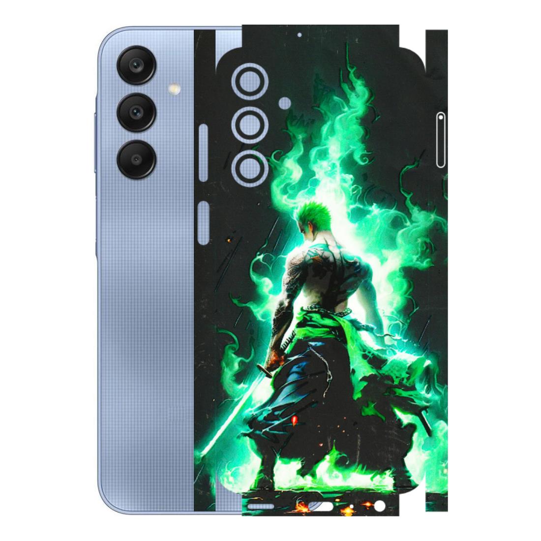 Samsung A/S Series Phone Skins (All Models) - Zoro Sword - 3D Embossed Finish (L-241) Samsung Galaxy A25 (5G)