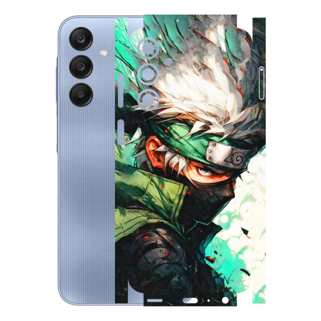 Samsung A/S Series Phone Skins (All Models) - Kakashi Side Profile - 3D Embossed Finish (L-249) Samsung Galaxy A25 (5G)