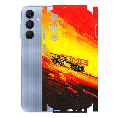Samsung A/S Series Phone Skins (All Models) - AMG Car Speed Cover - 3D Embossed Finish (L-256) Samsung Galaxy A25 (5G)