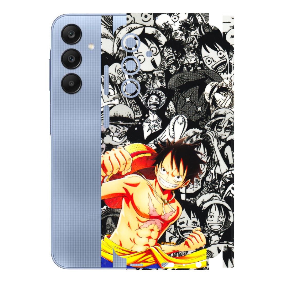 Samsung A/S Series Phone Skins (All Models) - Anime Comics Games Doodles - 3D Embossed Finish (L-27) Samsung Galaxy A25 (5G)