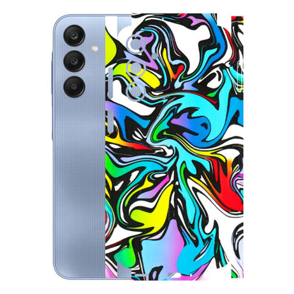 Samsung A/S Series Phone Skins (All Models) - Abstract Colour Paints - 3D Embossed Finish (L-271) Samsung Galaxy A25 (5G)