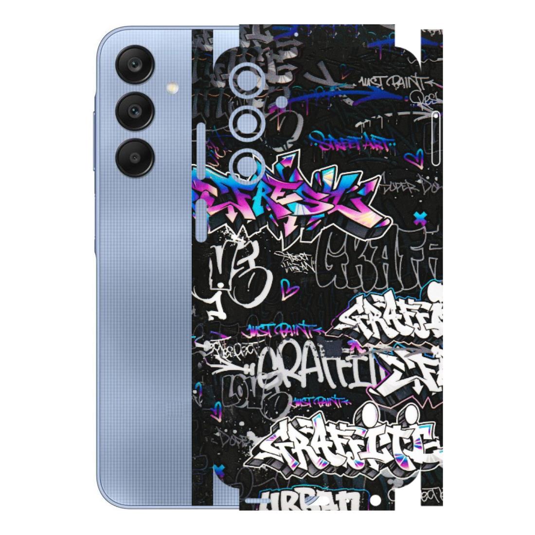 Samsung A/S Series Phone Skins (All Models) - Graffiti Killer - 3D Embossed Finish (L-274) Samsung Galaxy A25 (5G)