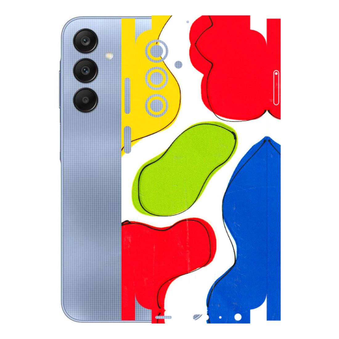 Samsung A/S Series Phone Skins (All Models) - RGB Colour Paint - 3D Embossed Finish (L-284) Samsung Galaxy A25 (5G)