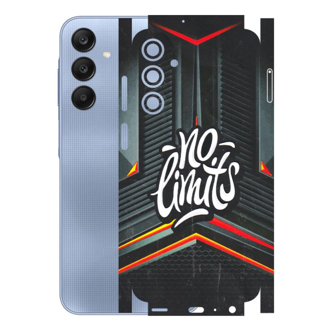 Samsung A/S Series Phone Skins (All Models) - No Limits - 3D Embossed Finish (L-286) Samsung Galaxy A25 (5G)