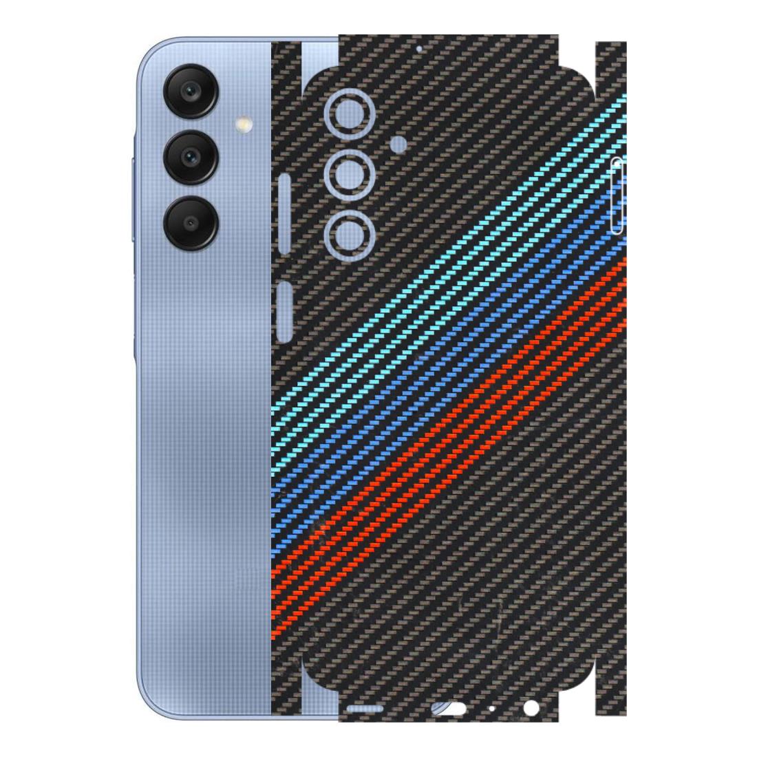Samsung A/S Series Phone Skins (All Models) - Carbon BM - 3D Embossed Finish (L-302) Samsung Galaxy A25 (5G)