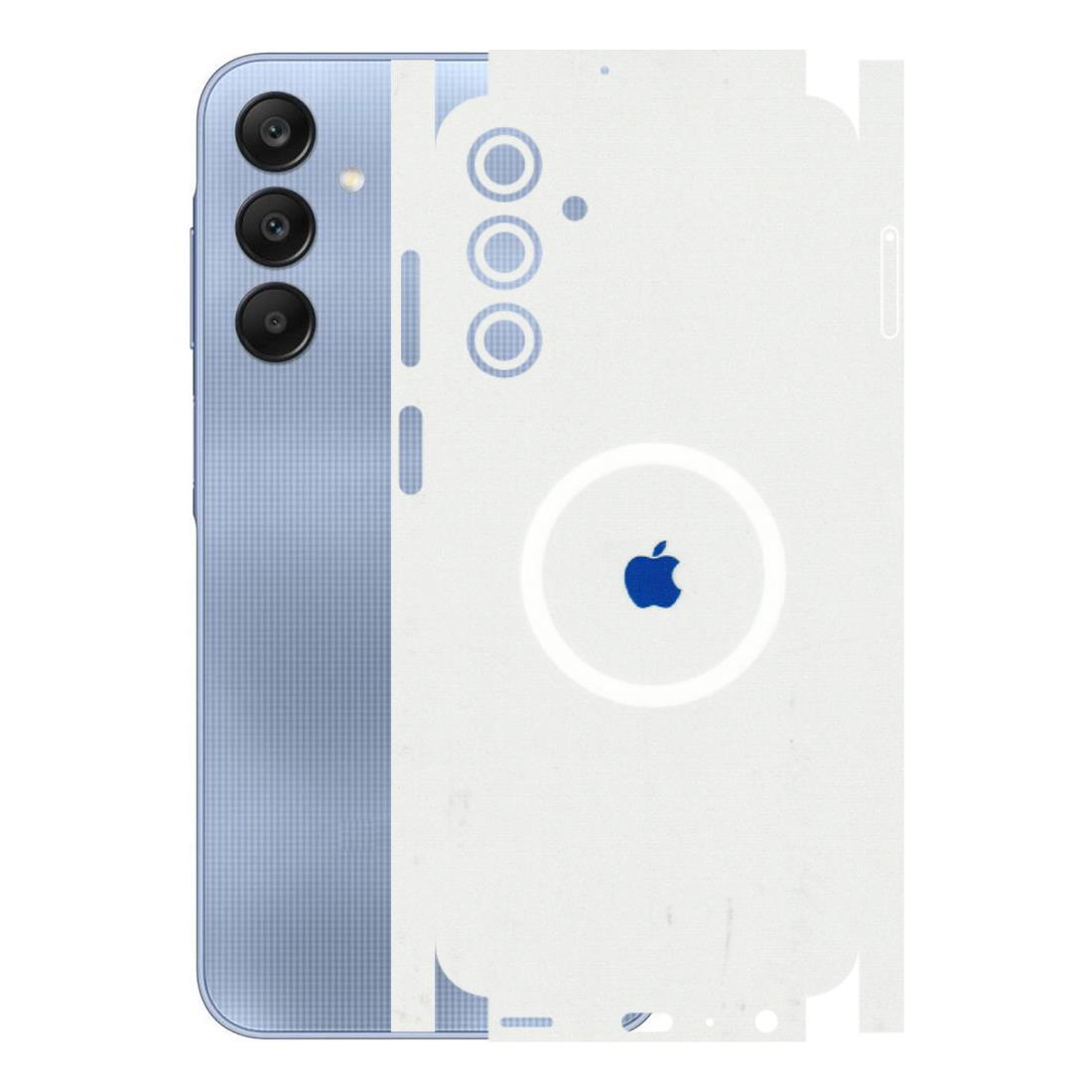 Samsung A/S Series Phone Skins (All Models) - iPhone Magsafe Logo - 3D Embossed Finish (L-320) Samsung Galaxy A25 (5G)