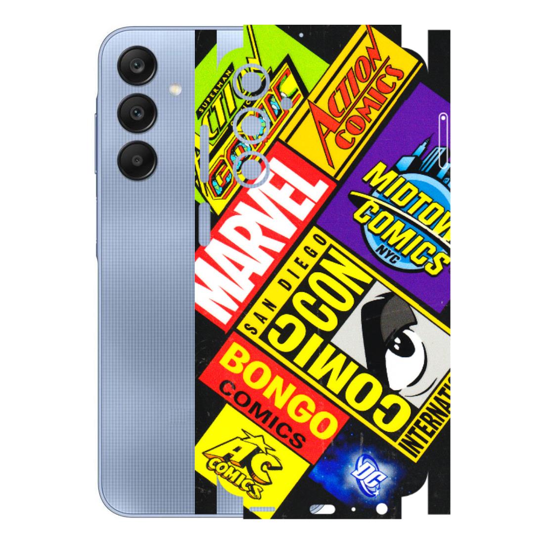 Samsung A/S Series Phone Skins (All Models) - Bongo Comic Con - 3D Embossed Finish (L-325) Samsung Galaxy A25 (5G)