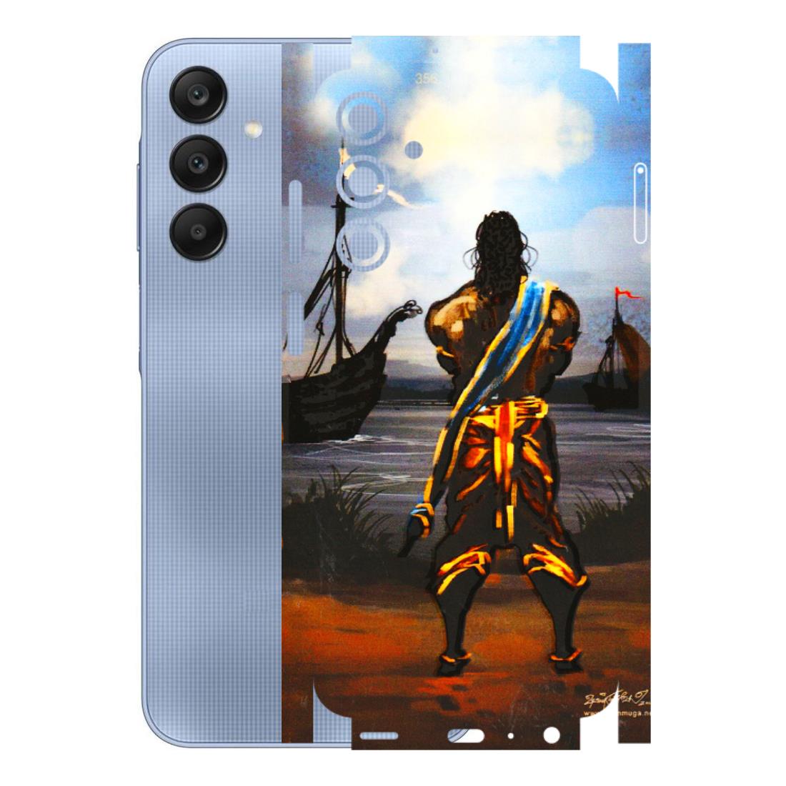 Samsung A/S Series Phone Skins (All Models) - Heavenly God Figure - 3D Embossed Finish (L-34) Samsung Galaxy A25 (5G)
