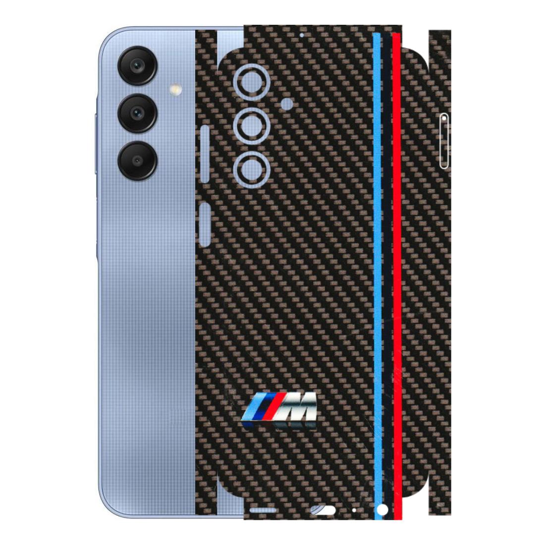 Samsung A/S Series Phone Skins (All Models) - BM Carbon Fiber Feels - 3D Embossed Finish (L-38) Samsung Galaxy A25 (5G)