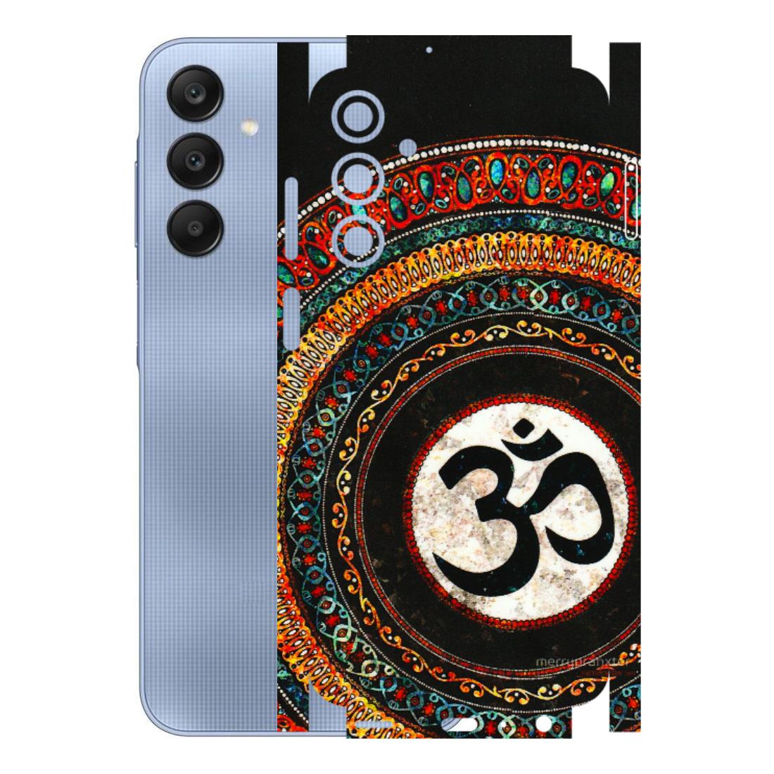 Samsung A/S Series Phone Skins (All Models) - Aum Chant Abstract - 3D Embossed Finish (L-42) Samsung Galaxy A25 (5G)