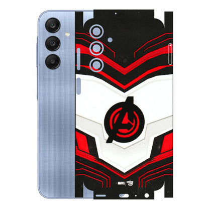 Samsung A/S Series Phone Skins (All Models) - Avengers Logo - 3D Embossed Finish (L-55) Samsung Galaxy A25 (5G)