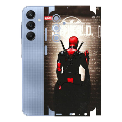 Samsung A/S Series Phone Skins (All Models) - Deadpool - 3D Embossed Finish (L-56) Samsung Galaxy A25 (5G)