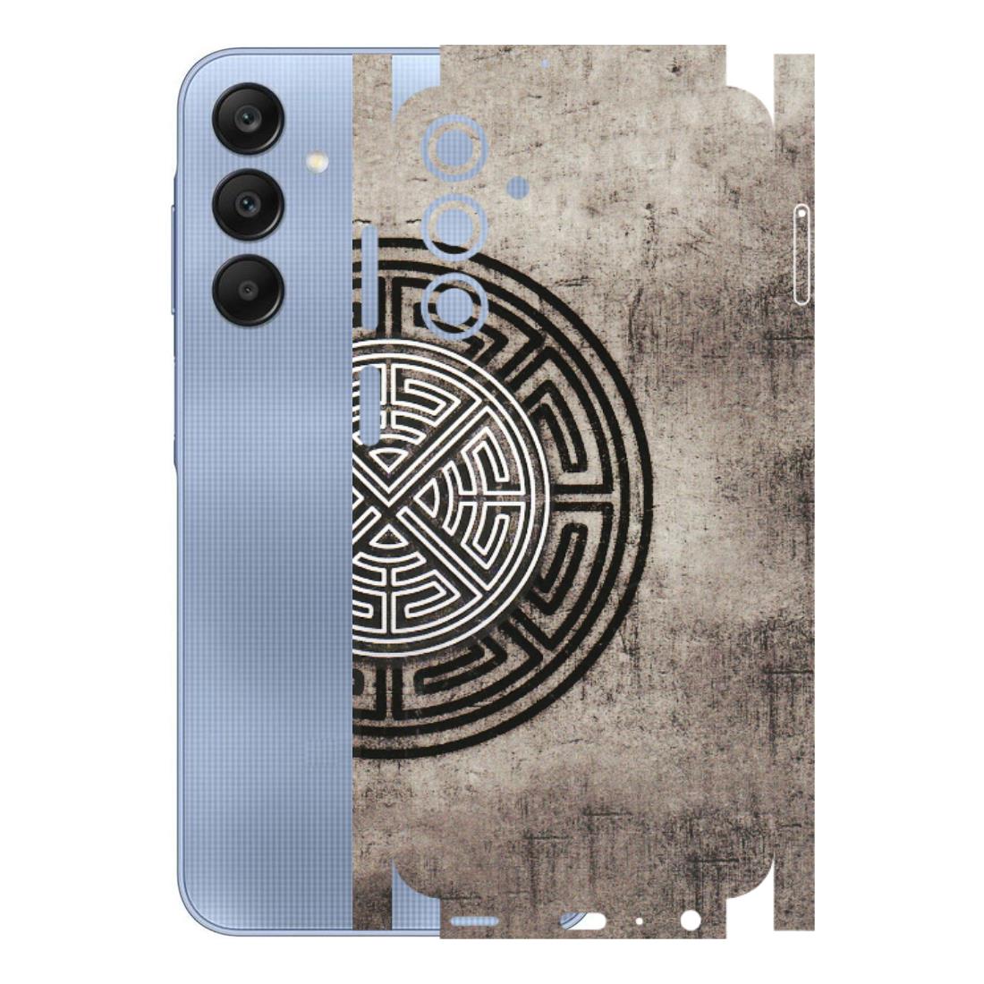 Samsung A/S Series Phone Skins (All Models) - Mysterious Circular Design - 3D Embossed Finish (L-63) Samsung Galaxy A25 (5G)